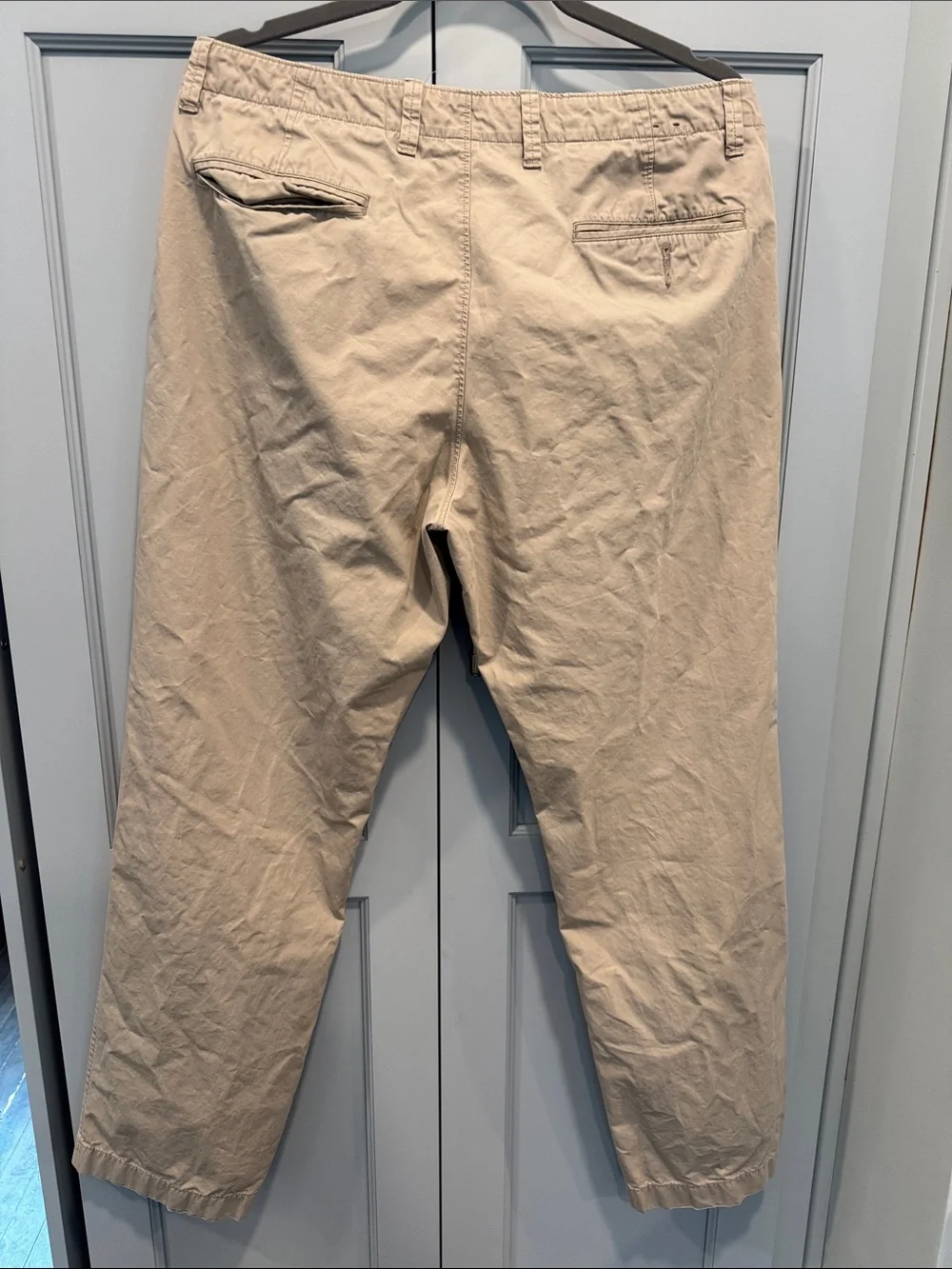 J. Crew Tan Slim Straight Chino Pants Essex 33x32